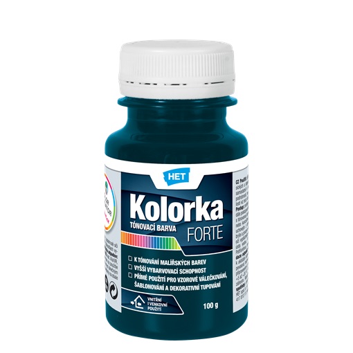 Het Kolorka Forte diszperziós színezőpaszta Türkiz  0486 100 gr.