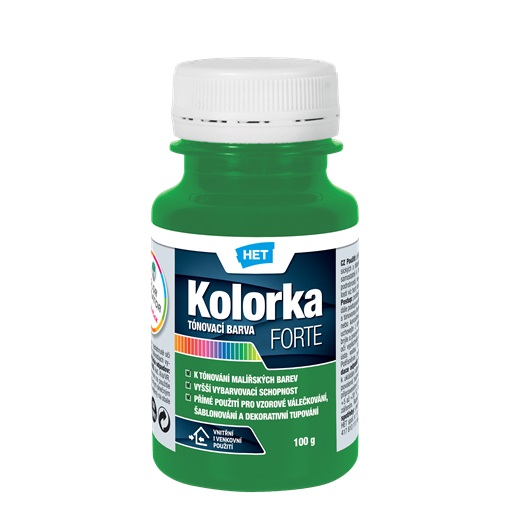 HET Kolorka Forte - Erős Színezőfesték Zöld 566 100 g
