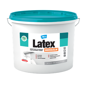 HET Latex Kül és Beltéri Festék Fehér 15 kg (~10 L)
