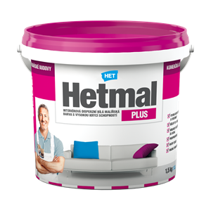 Hetmal  Plus Beltéri Falfesték   1,5 kg