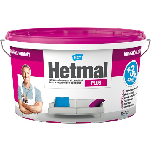 Hetmal  Plus Beltéri Falfesték  18 kg