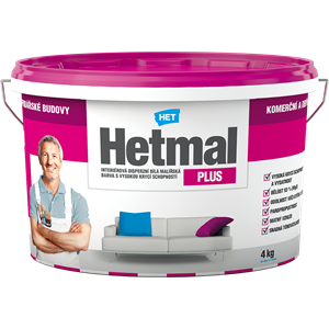 HET Hetmal  Plus Beltéri Falfesték  4 kg (~2,7 L)