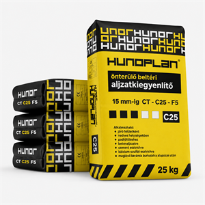 Hunor Hunoplan Önterülő aljzatkiegyenlítő 25 kg 2-15mm