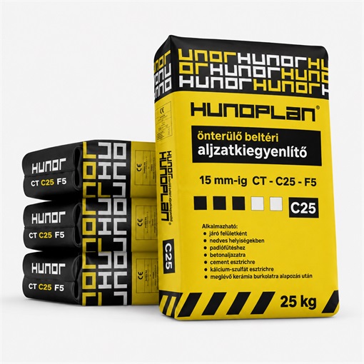 Hunor Hunoplan Önterülő aljzatkiegyenlítő 25 kg 2-15mm