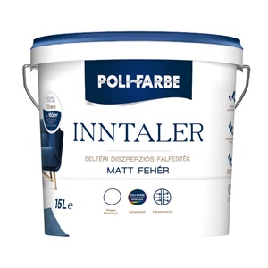 Inntaler beltéri falfesték fehér (kerek) 15 L