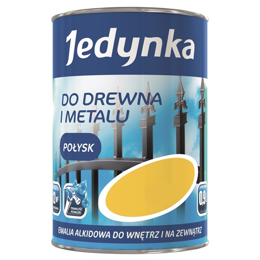 Jedynka zománcfesték fényes világosmogyoró (orzecj.ja.) 8226 0,9 L