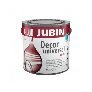 Jubin Decor vizes fedőfesték 1001 fehér matt 0,65 L