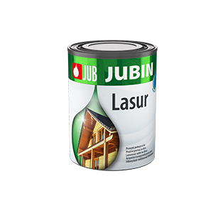 Jubin lasur vizes vékonylazúr 1001 fehér 0,65 L