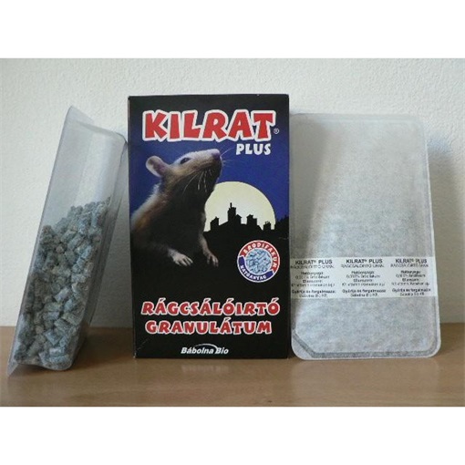 Kilrat rágcsálóirtó granulátum (patkányok ellen) 150 gr
