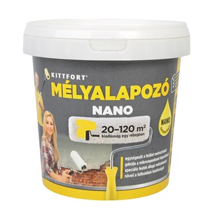 Kittfort NANO krémes állagú univ. Mélyalapozó 1 L