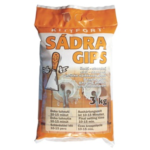 Stukatúr gipsz  3 kg Kittfort