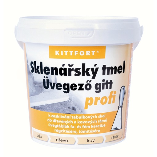 Kittfort üvegező kitt szürke 2kg