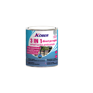 Köber 3:1 alapozó és zománc fényes csokibarna  0,75 L  (E818017L)