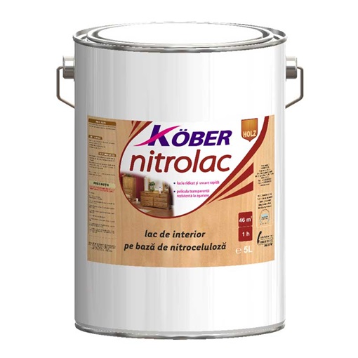 Köber Nitrolakk fényes 5 L  (L2008AL)
