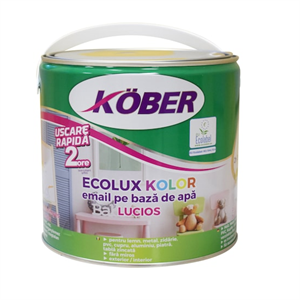 Köber vizes zománcfesték 2,5 L szürke  (V82810L)
