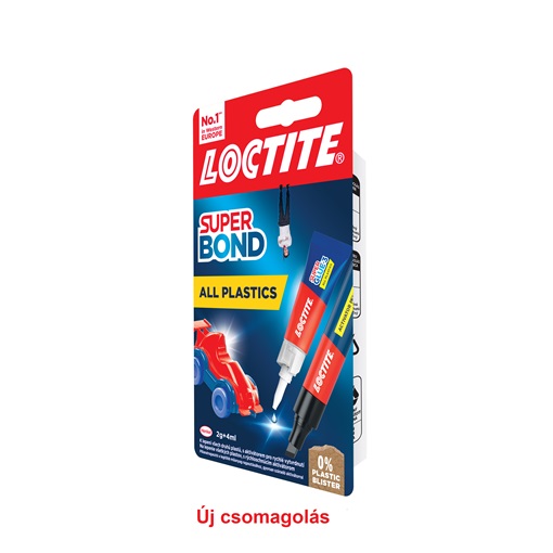 LOCTITE Super Attak/Bond PLASTIK  2 g + 4ml