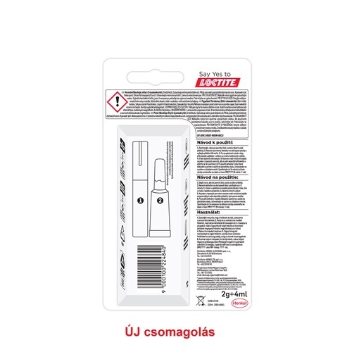 LOCTITE Super Attak/Bond PLASTIK  2 g + 4ml