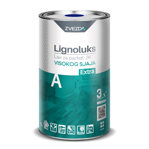 Lignoluks Parketta lakk 2K magasfényű EXTRA A komp.  1,5 L KIFUTÓ