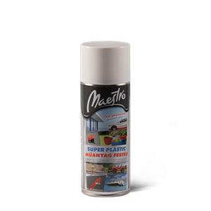 Maestro Super Plastic műanyagfesték fehér aer. 400ml