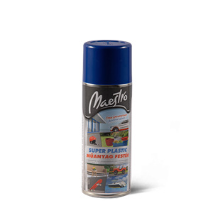 Maestro Super Plastic műanyagfesték kék aer. 400ml