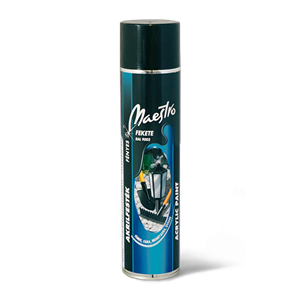 Maestro fekete RAL 9005 aer. 600ml