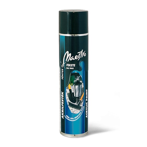 Maestro fekete RAL 9005 aer. 600ml