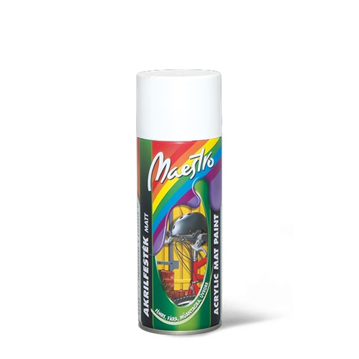 Maestro matt fehér 9003 aer. 400ml