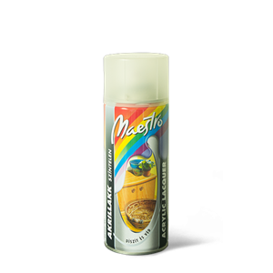 Maestro színtelen MATT akrillakk aer. 400ml