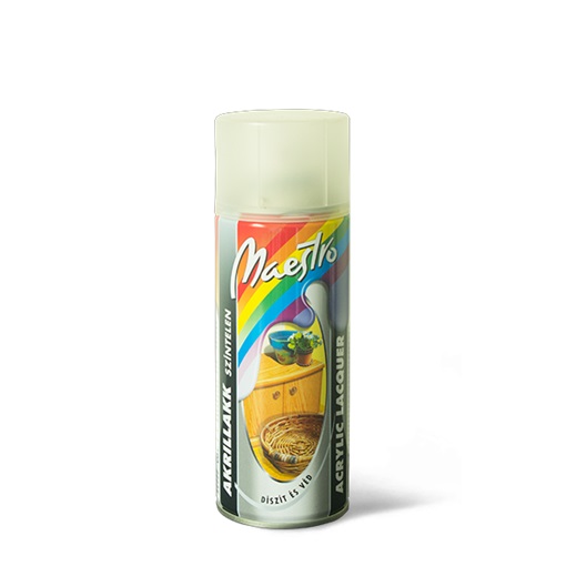 Maestro színtelen MATT akrillakk aer. 400ml