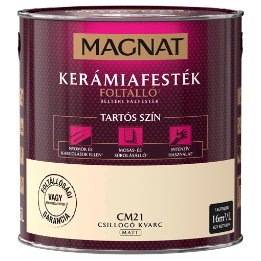 Magnat Kerámiafesték Csillogó kvarc CM21  2,5 L