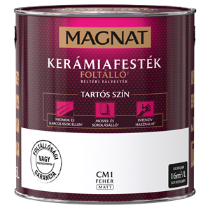 Magnat Kerámiafesték Fehér CM1   2,5 L