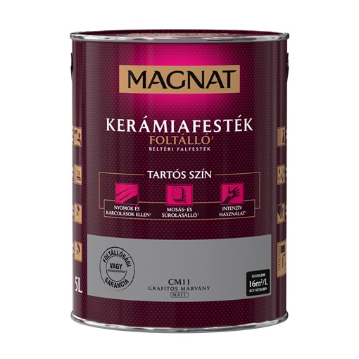 Magnat Kerámiafesték Grafitos márvány CM11  5 L