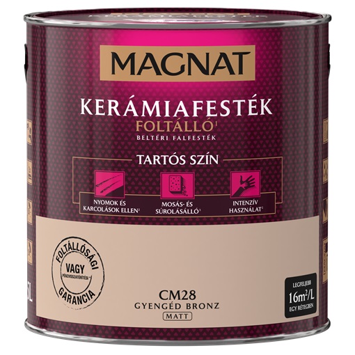 Magnat Kerámiafesték Gyengéd bronz CM28  2,5 L