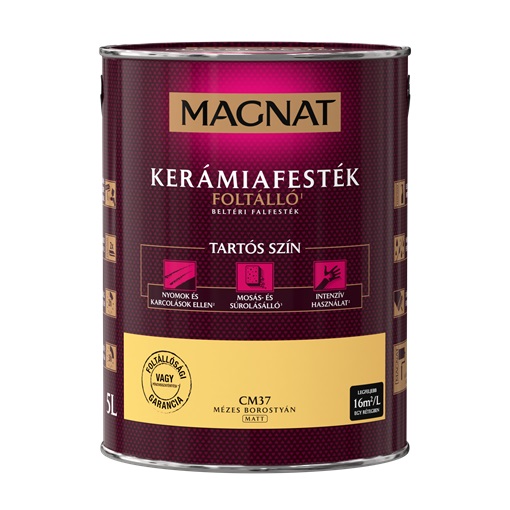Magnat Kerámiafesték Mézes borostyán CM37  5 L