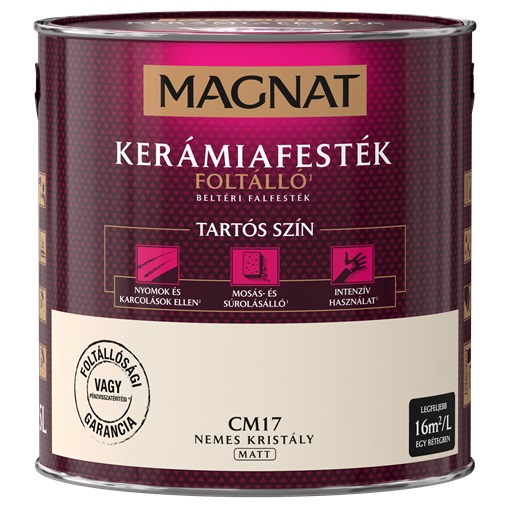 Magnat Kerámiafesték Nemes kristály CM17  2,5 L