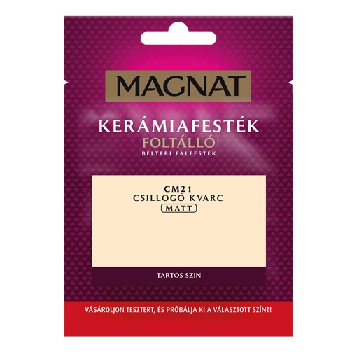 Magnat Kerámiafesték TESZTER Csillogó kvarc CM21 30ml