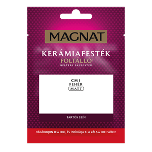 Magnat Kerámiafesték TESZTER Fehér CM1 30ml