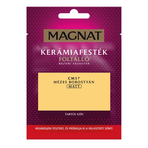 Magnat Kerámiafesték TESZTER Mézes borostyán CM37 30ml