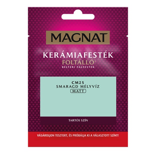 Magnat Kerámiafesték TESZTER Smaragd mélyvíz CM25 30ml