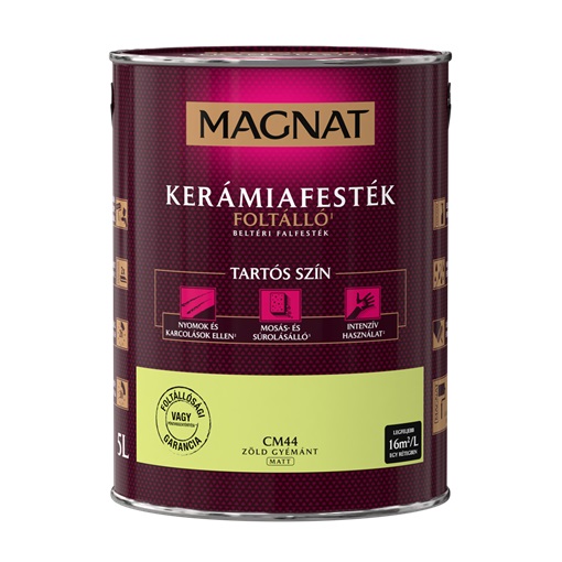 Magnat Kerámiafesték Zöld gyémánt CM44  5 L