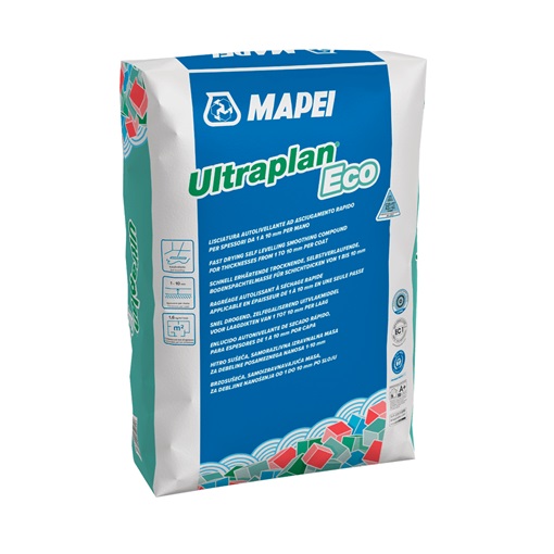 Mapei Ultraplan ECO 20 aljzatkiegyenlítő szürke 23 kg (0-10mm)