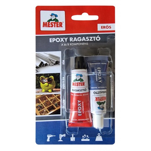 Mester Epoxy Ragasztó 2x15 ml, kétkomponensű