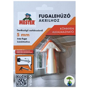 Mester fugalehúzó akrilhoz íves fugák kialakításához 3 mm
