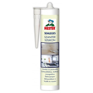 Mester semleges szaniter szilikon 310 ml fehér
