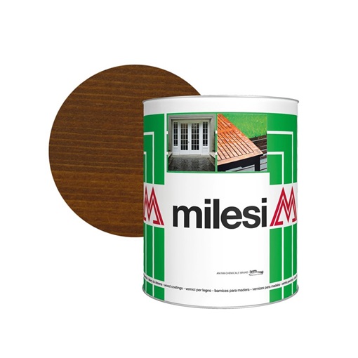 Milesi XGT 608 Viaszos vékonylazúr Közép dió 5 L