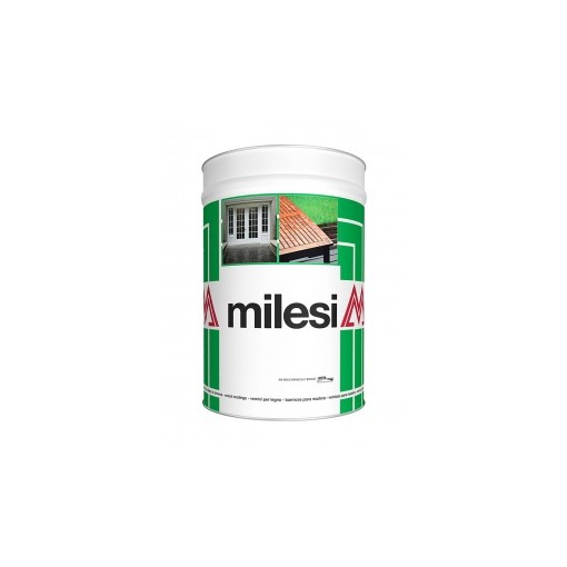 Milesi XGT 6100 viaszos vékonylazúr fehér  5 L - csak lucfenyőre