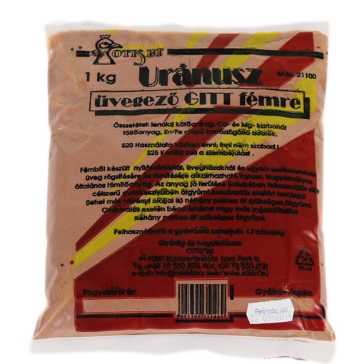 Miniumos kitt  1 kg tasakos ólommentes /Otis/