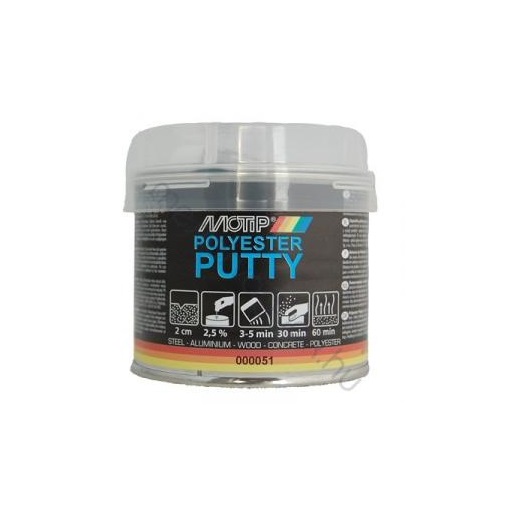 Motip 0051 poliészteres gitt 250 gr