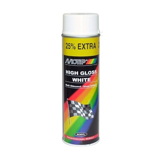 Motip 4004 javítófesték fényes fehér spray 500ml