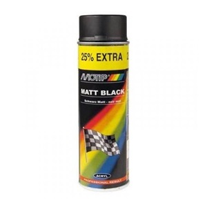Motip 4006 Rally javítófesték matt fekete  aer. 500 ml